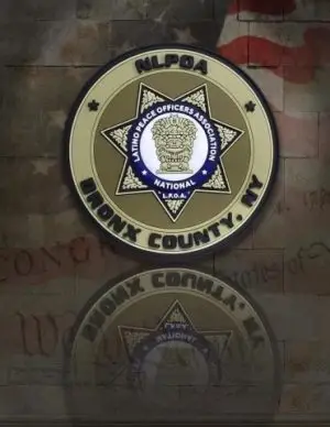 NLPOA Bronx County Chapter Tactical Vest Patch